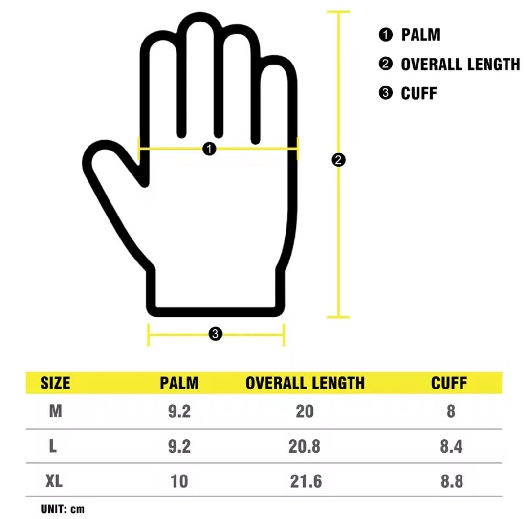 Guantes enduro cross Nibbi